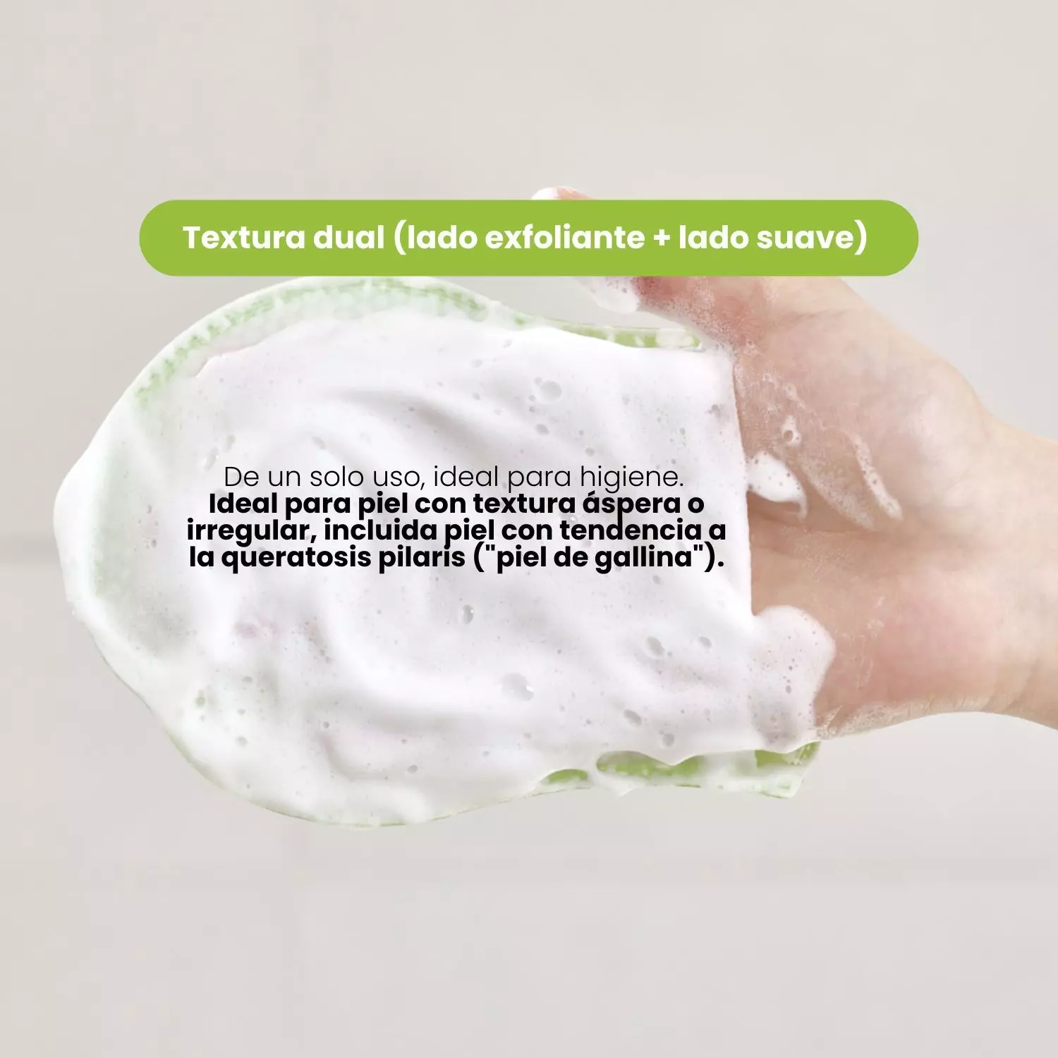 1 Unidad Disco Exfoliante Corporal Coreano Para Limpiar poros MADFORCOS-3