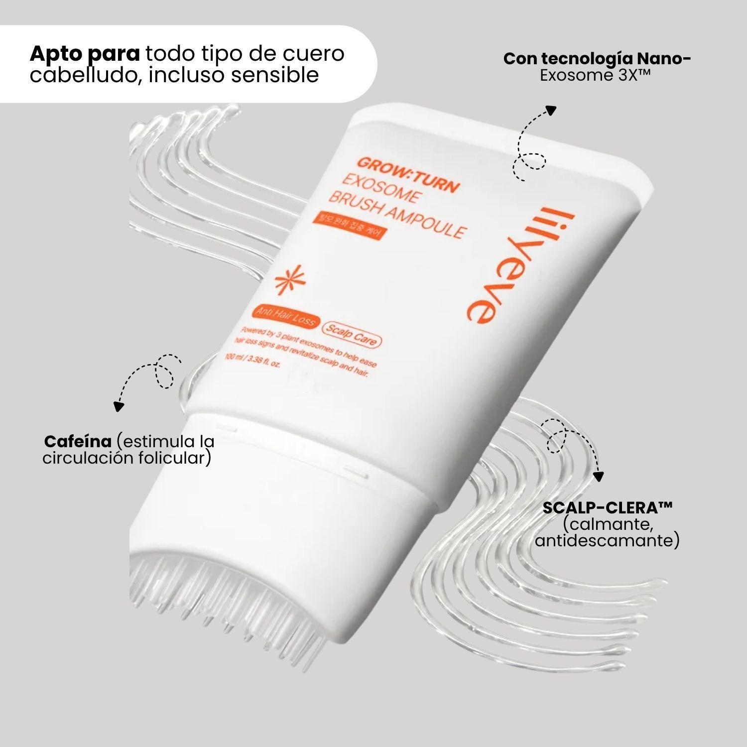 Ampolla Antica da con Exosomas de Heartleaf para el Cuero Cabelludo LILYEVE 100ml-3