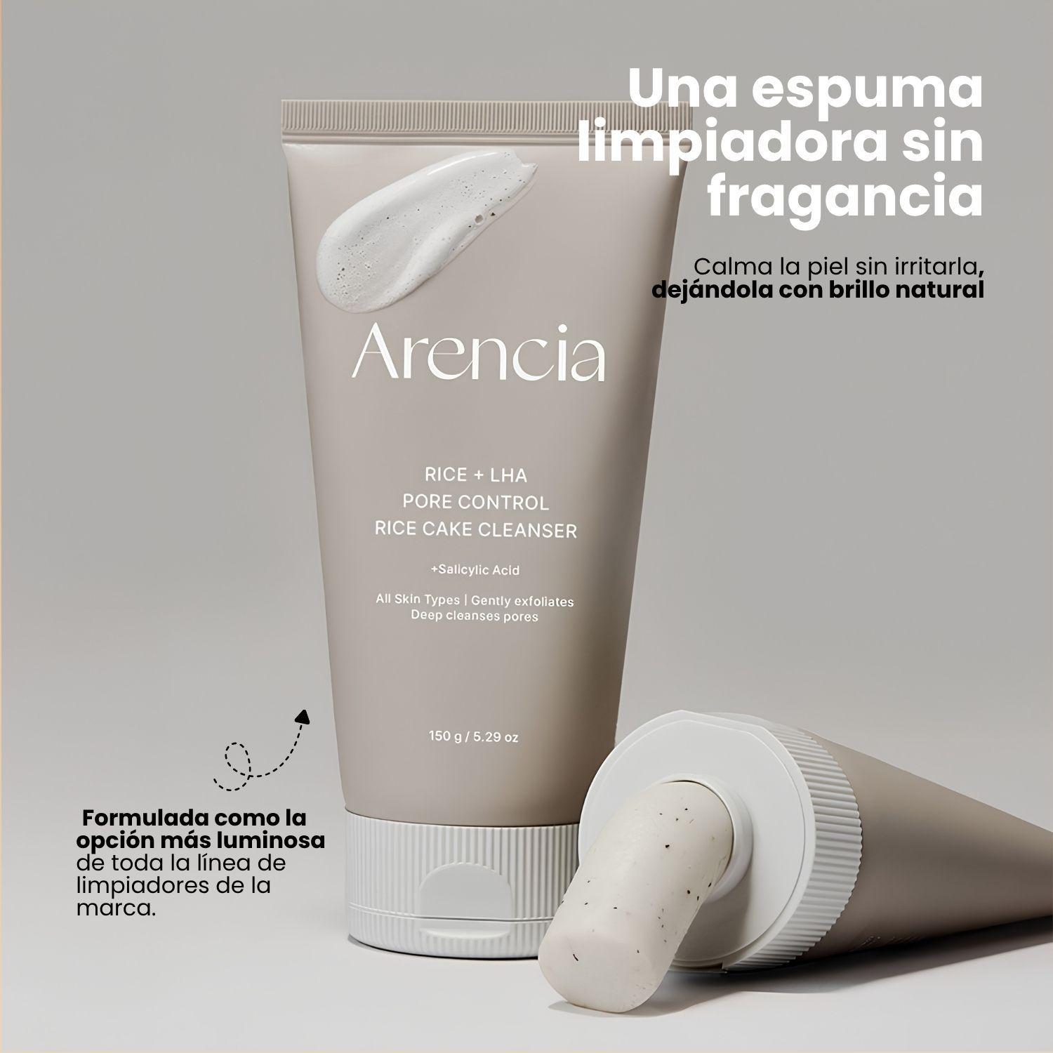 Espuma limpiadora de Arroz para el control de poros con LHA 150g-2