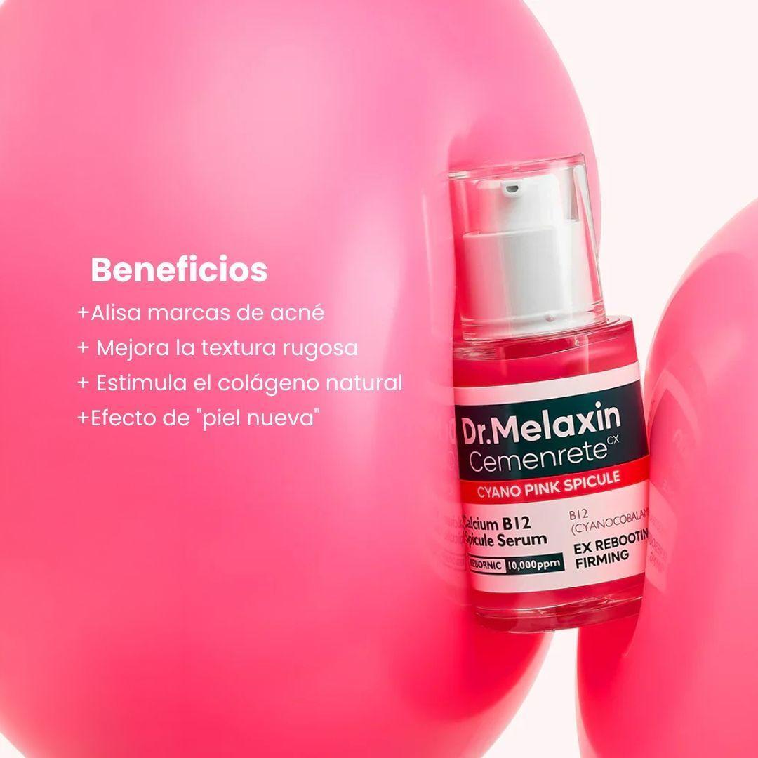Serum con espiculas iluminador revitalizante con Vitamina B12 DR MELAXIN 30 ml-4
