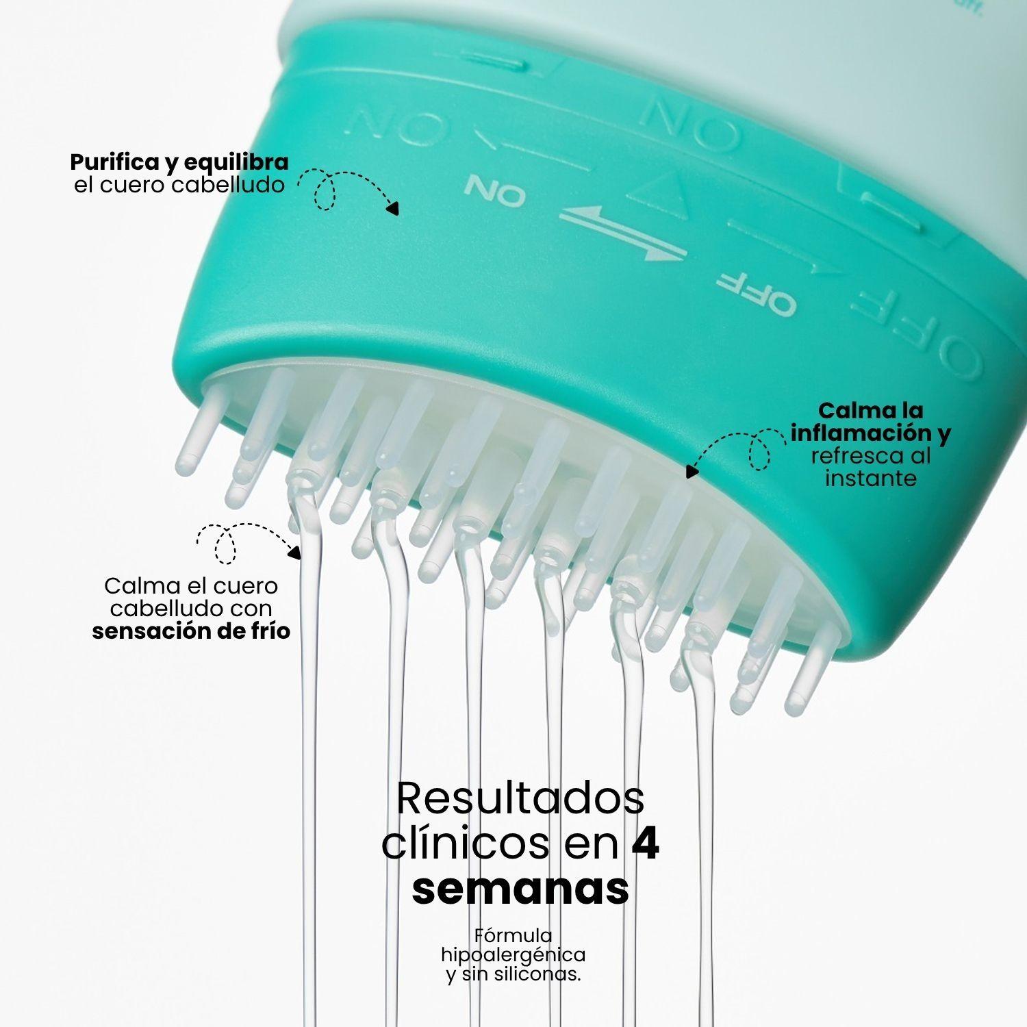 Ampolla Purificante y Calmante para Cuero Cabelludo Anticaspa marca lilyeve 100ml-2