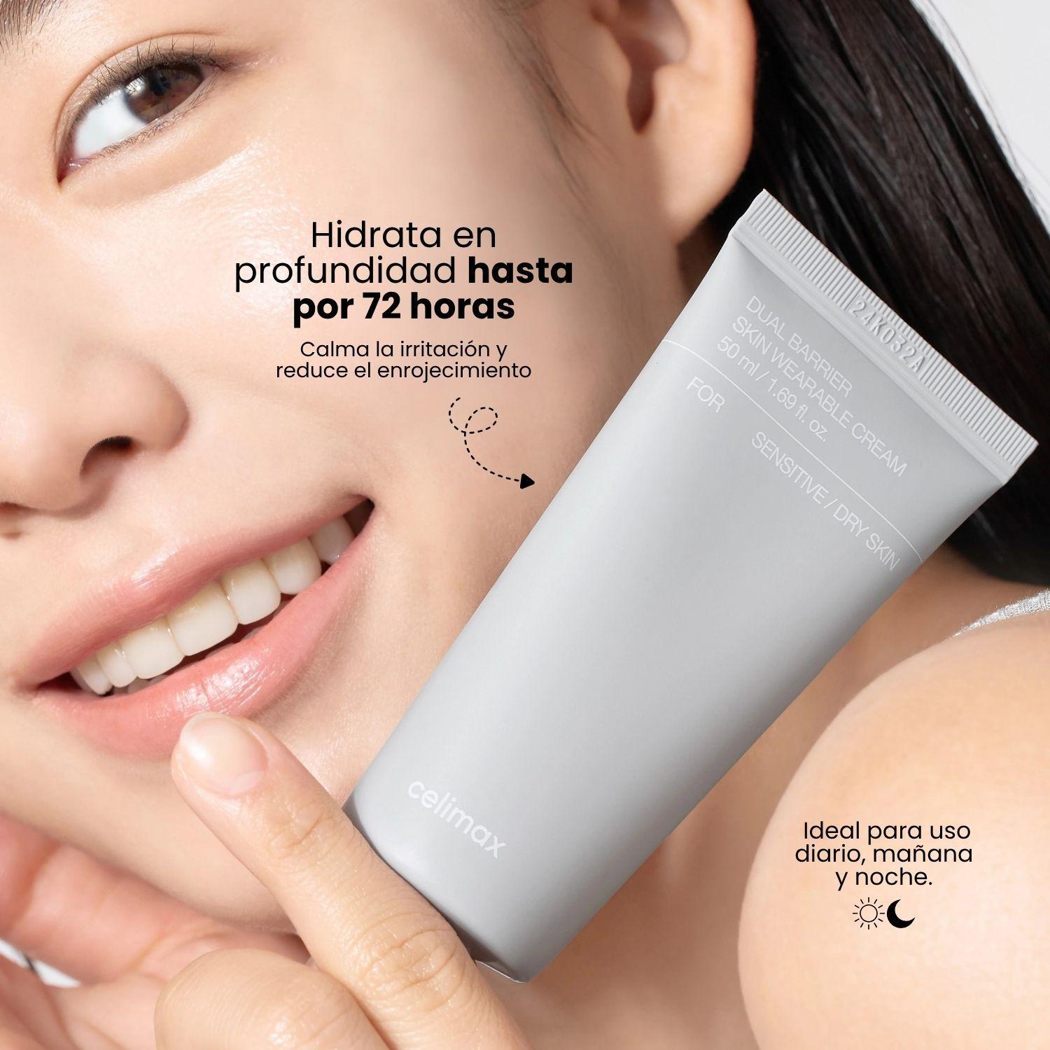 Crema Repara Barrera Cutanea con Ceramidas Piel Sensible Coreana CELIMAX 50ml-2