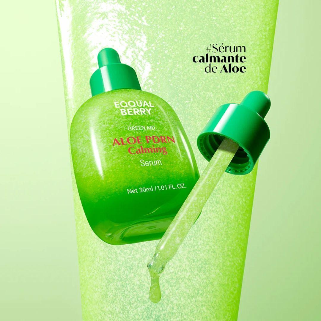 EQQUALBERRY serum de PDRN de Aloe Vera calmante e hidratante 30ml-2