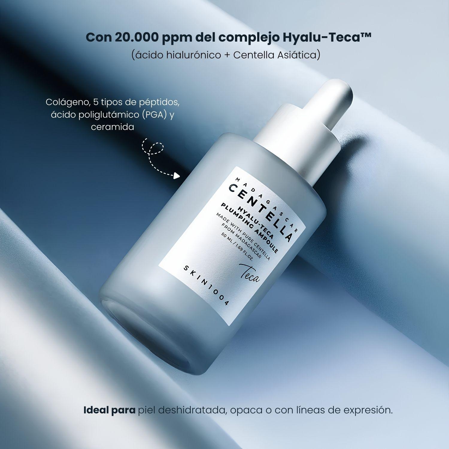 Ampolla Hidratante Coreana de Centella Asi tica HYALUTECA SKIN1004 50ml-3