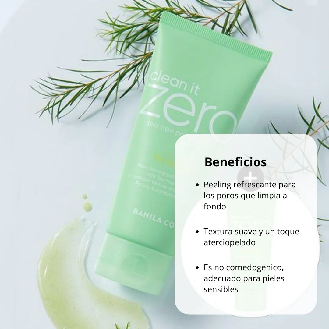 Banila Exfoliante Clean it Zero Tea tree Pore Peeling Gel-2