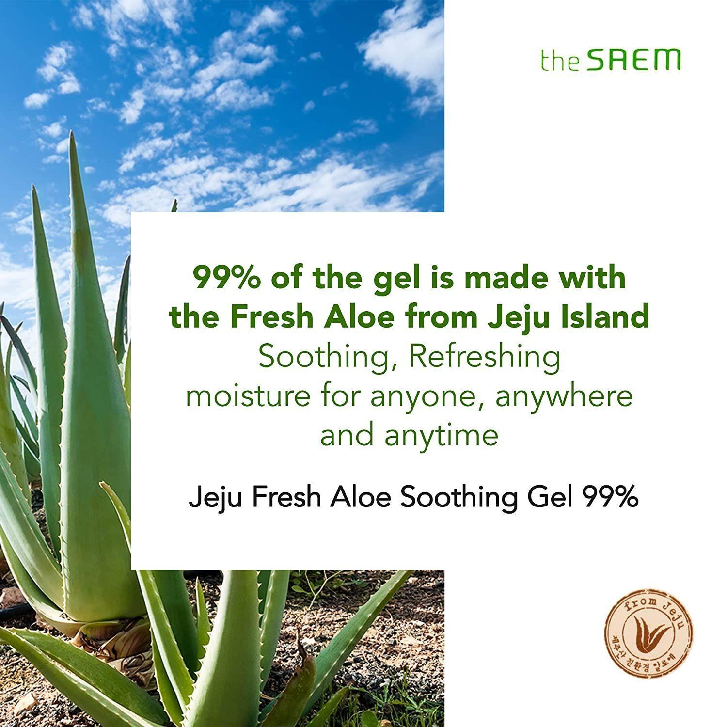 Gel Calmante e Hidratante de Aloe Jeju-5