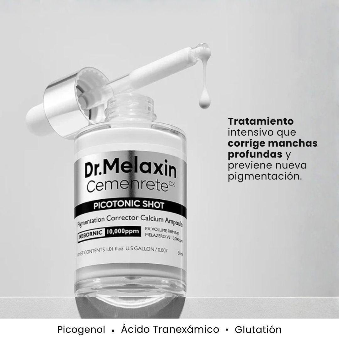 Serum despigmentante unifica el tono cemenrete picotonic DR MELAXIN-3
