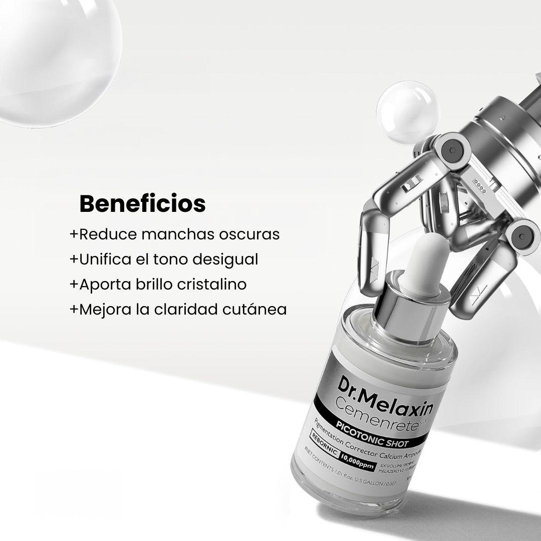 Serum despigmentante unifica el tono cemenrete picotonic DR MELAXIN-4