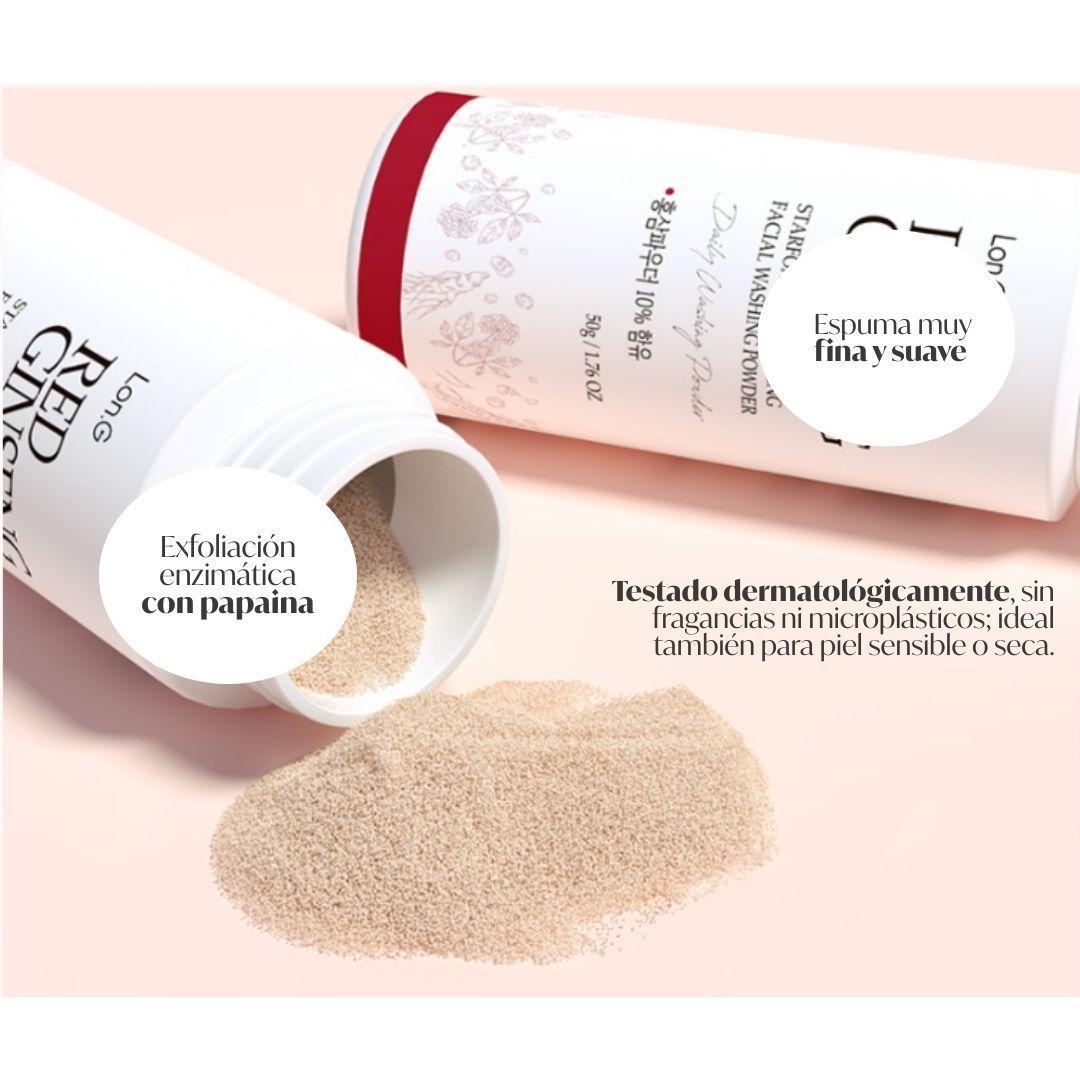 Lon G Starfoam Red Ginseng Facial Washing Powder-3