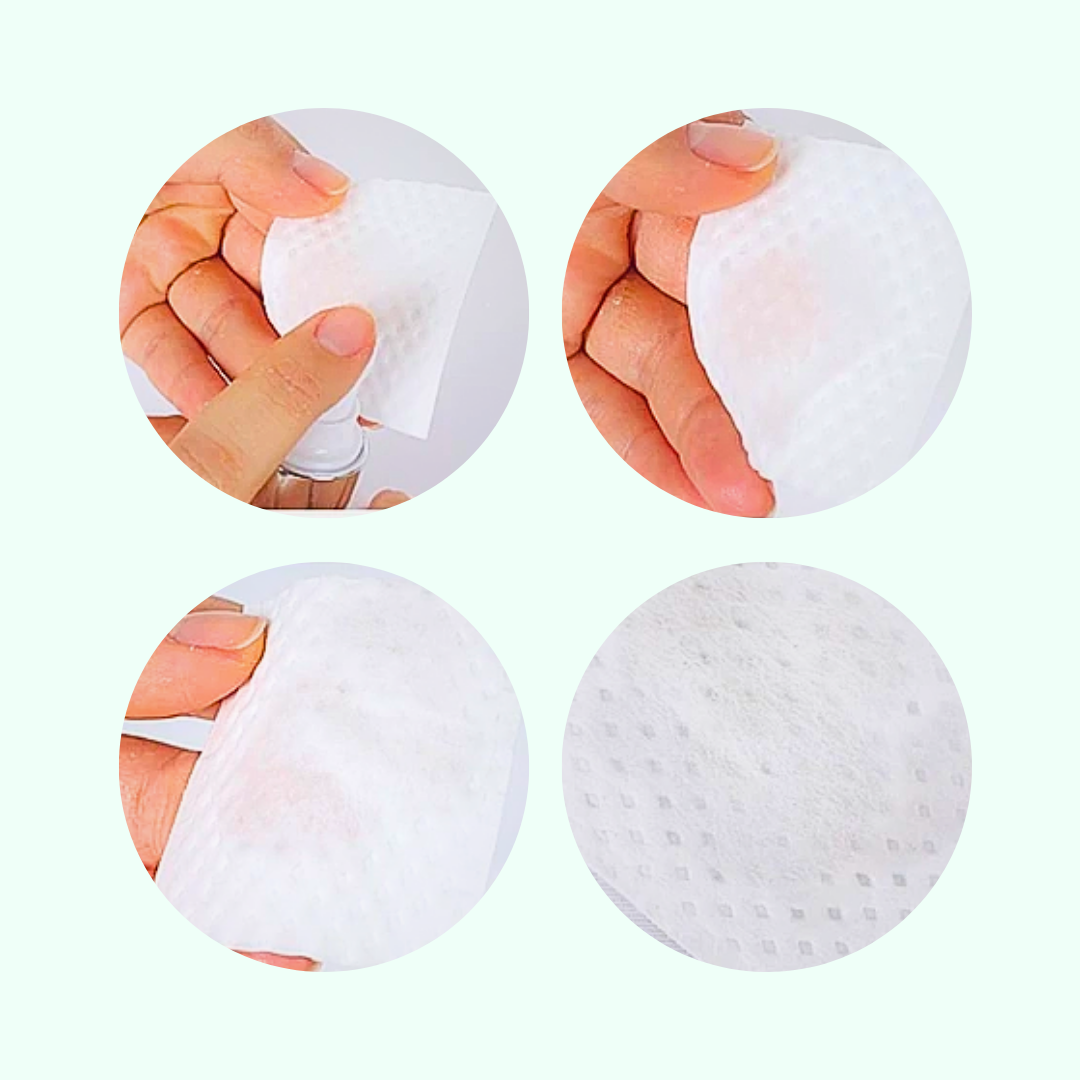 Medi Flower P talos de Algod n Embossing Soft Cotton Puff-3