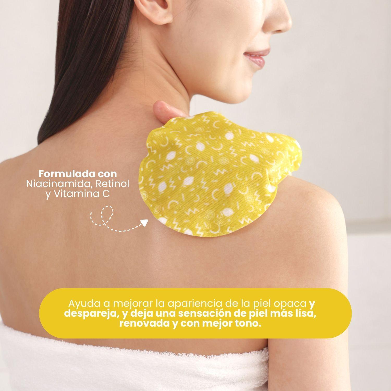 1 Unidad Disco Exfoliante Corporal Iluminador Coreano MADFORCOS-2