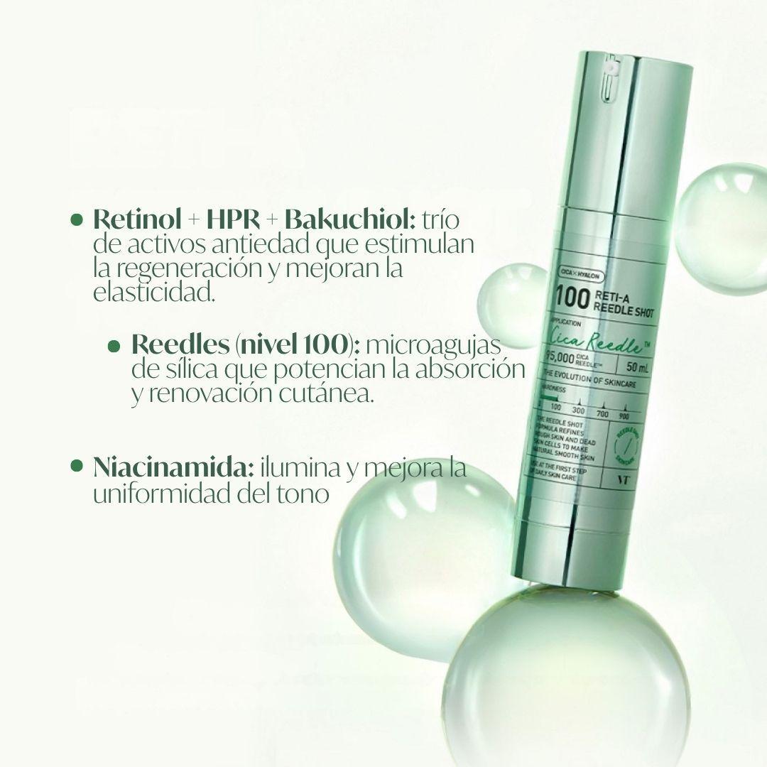 Sachet 2Ml serum coreano de microagujas RETI A VT Cosmetics-2