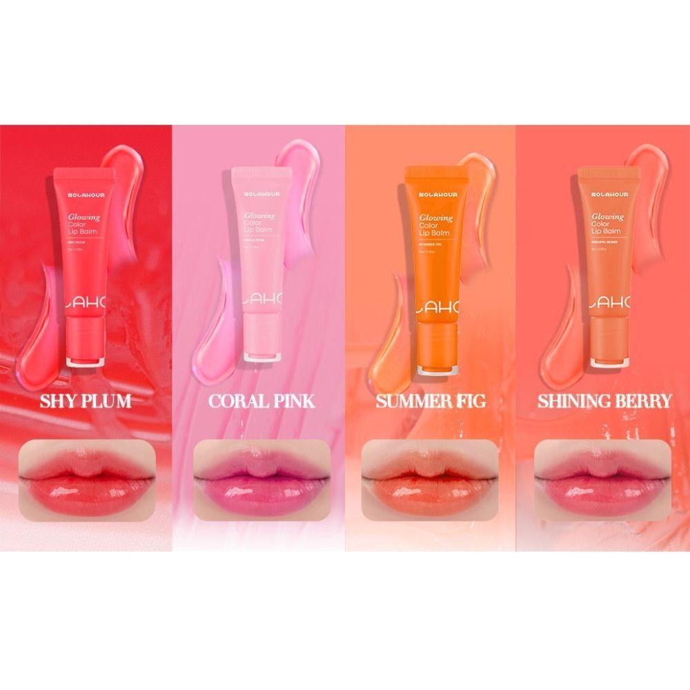 Glowing Color Lip Balm Coral Pink-3