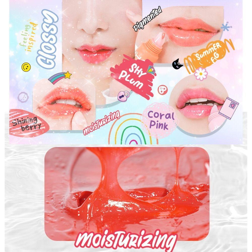 Glowing Color Lip Balm Coral Pink-4