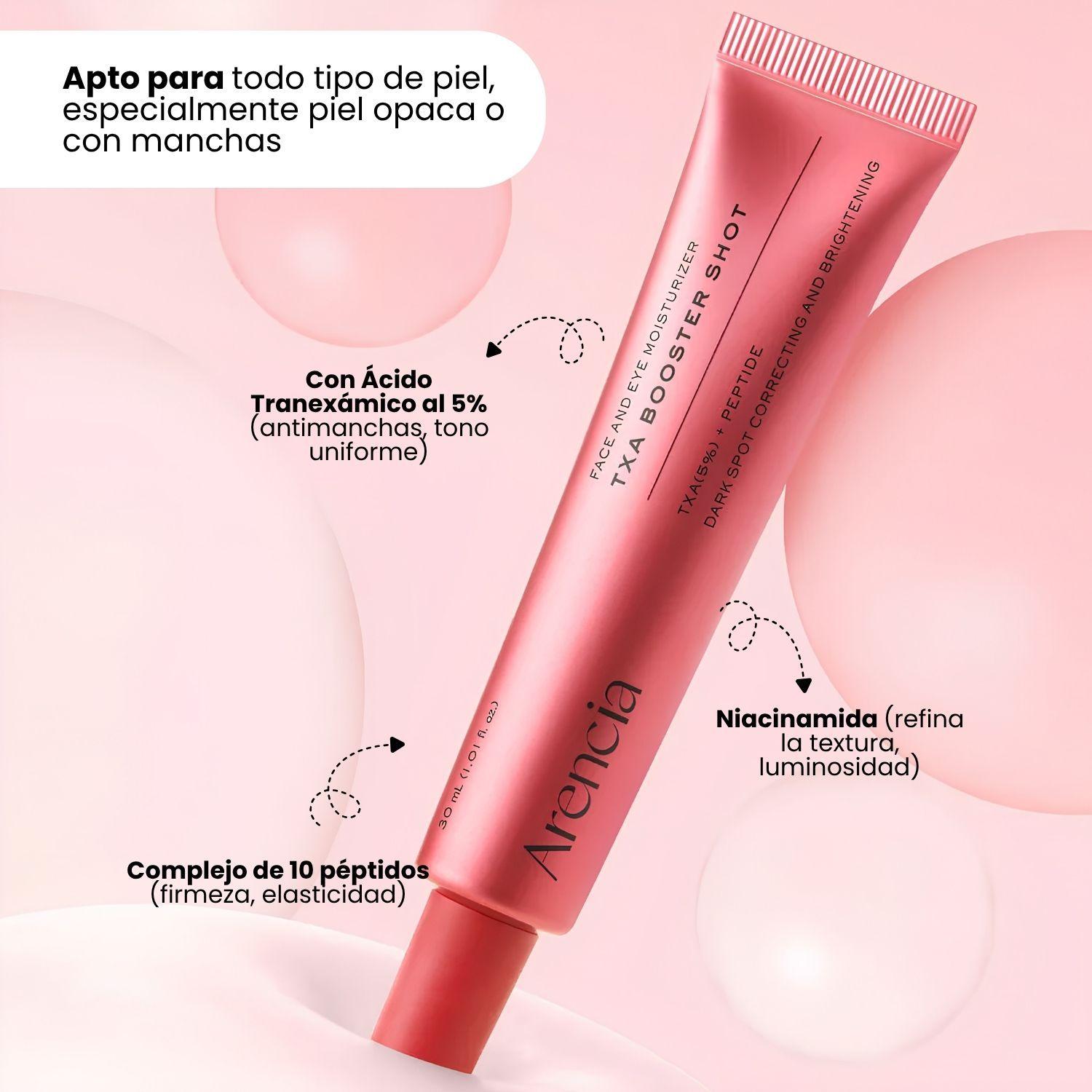 Tratamiento de TRANEXAMICO concentrado despigmentante marca ARENCIA 30ml-3