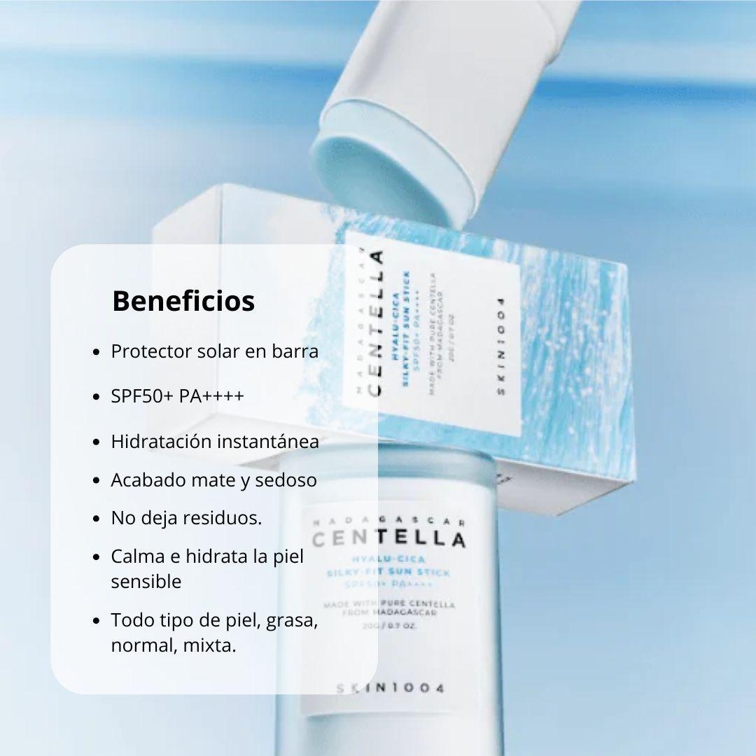 Barra Solar Sedosa con Hialu-Cica Centella de Madagascar - 20 g-2