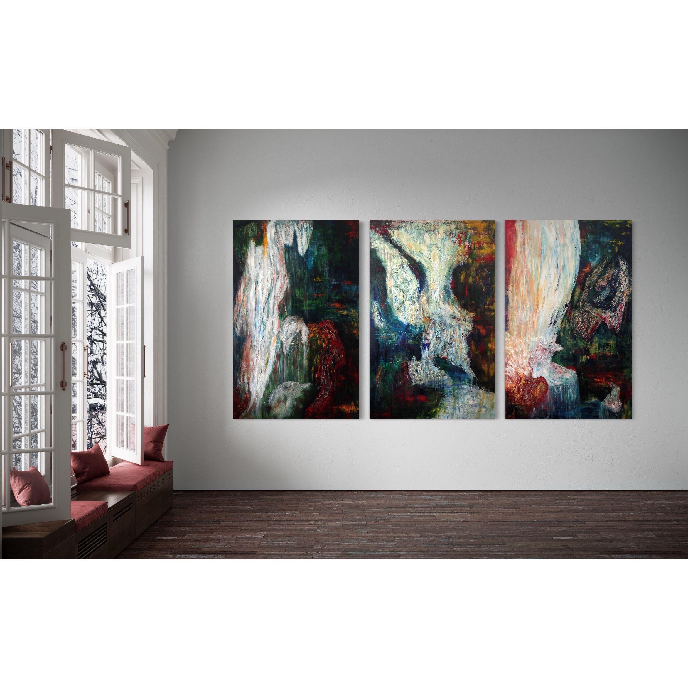  Cuadro Original Decorativo - Cascada IV-4