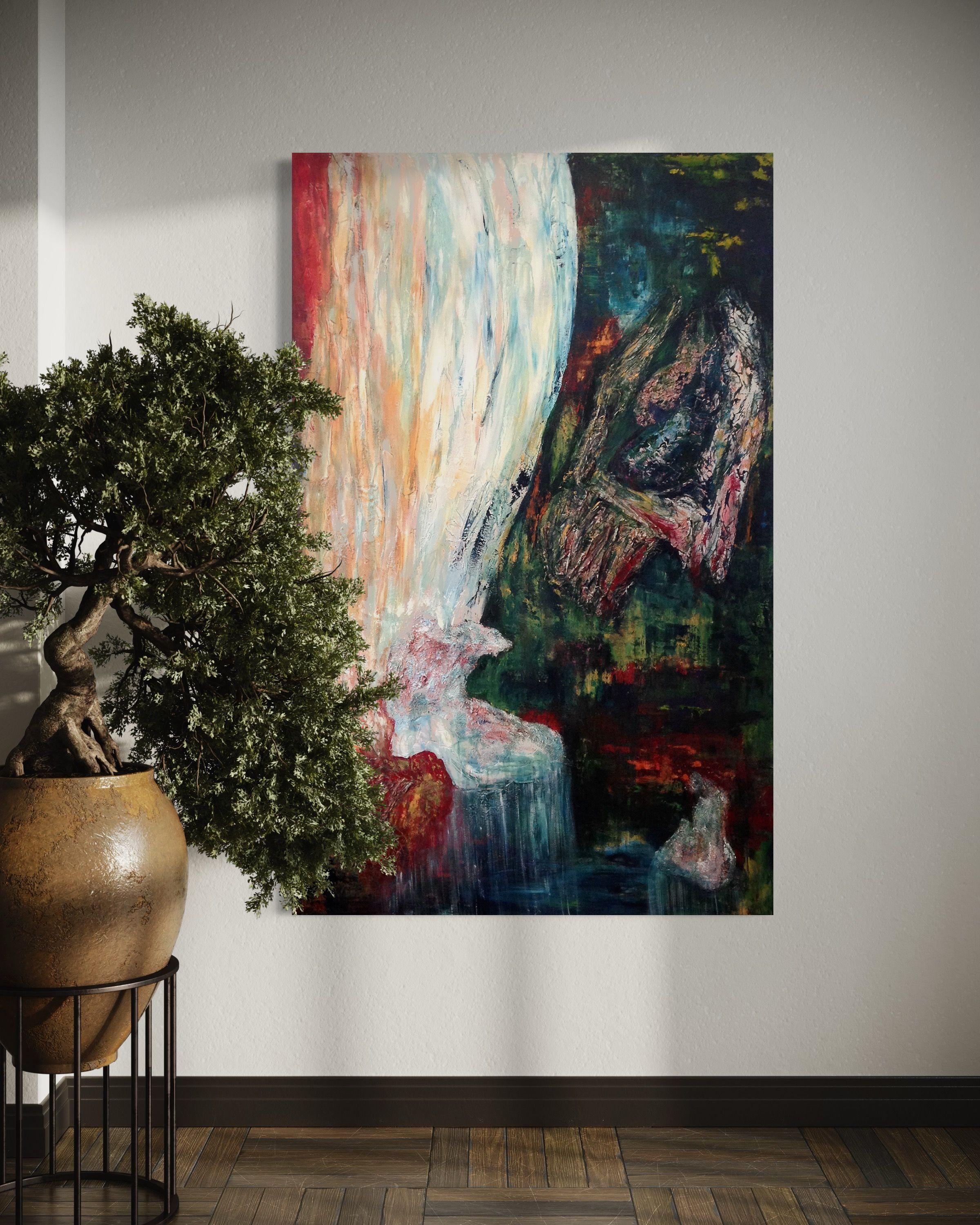 Cuadro Original Decorativo - Cascada I-3