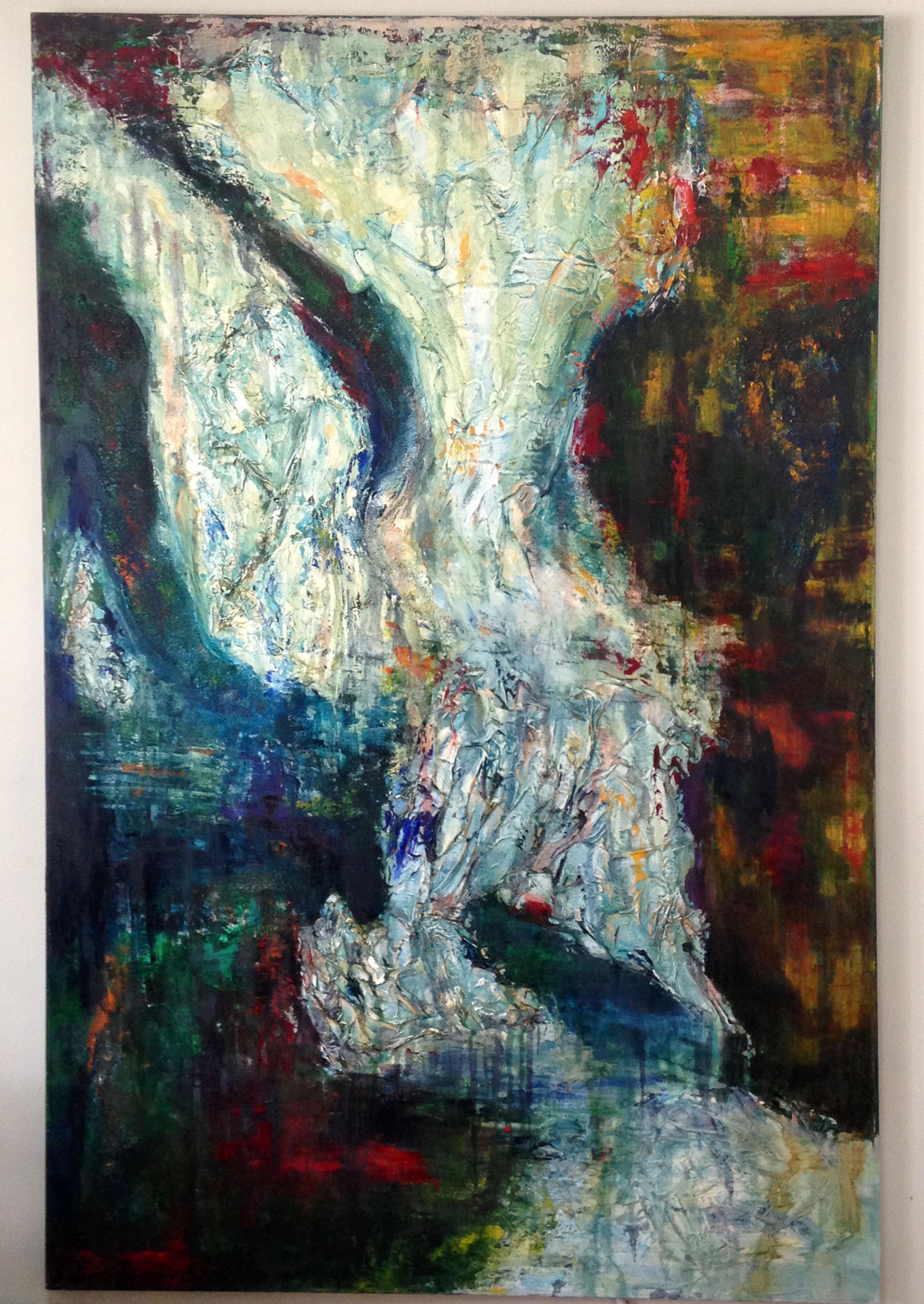 Cuadro Original Decorativo - Cascada III-1