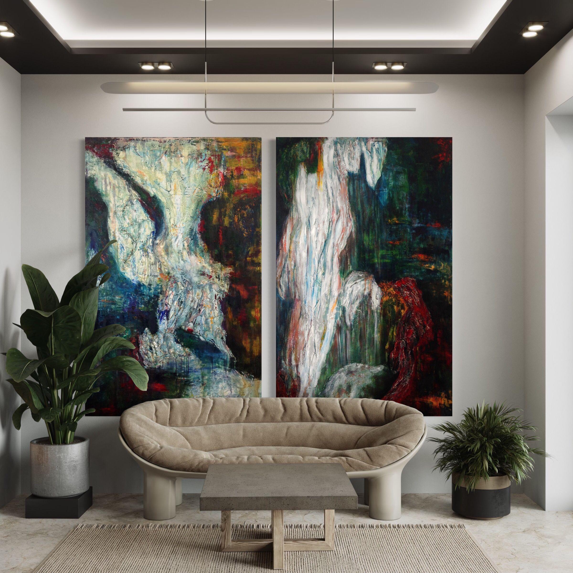 Cuadro Original Decorativo - Cascada III-2