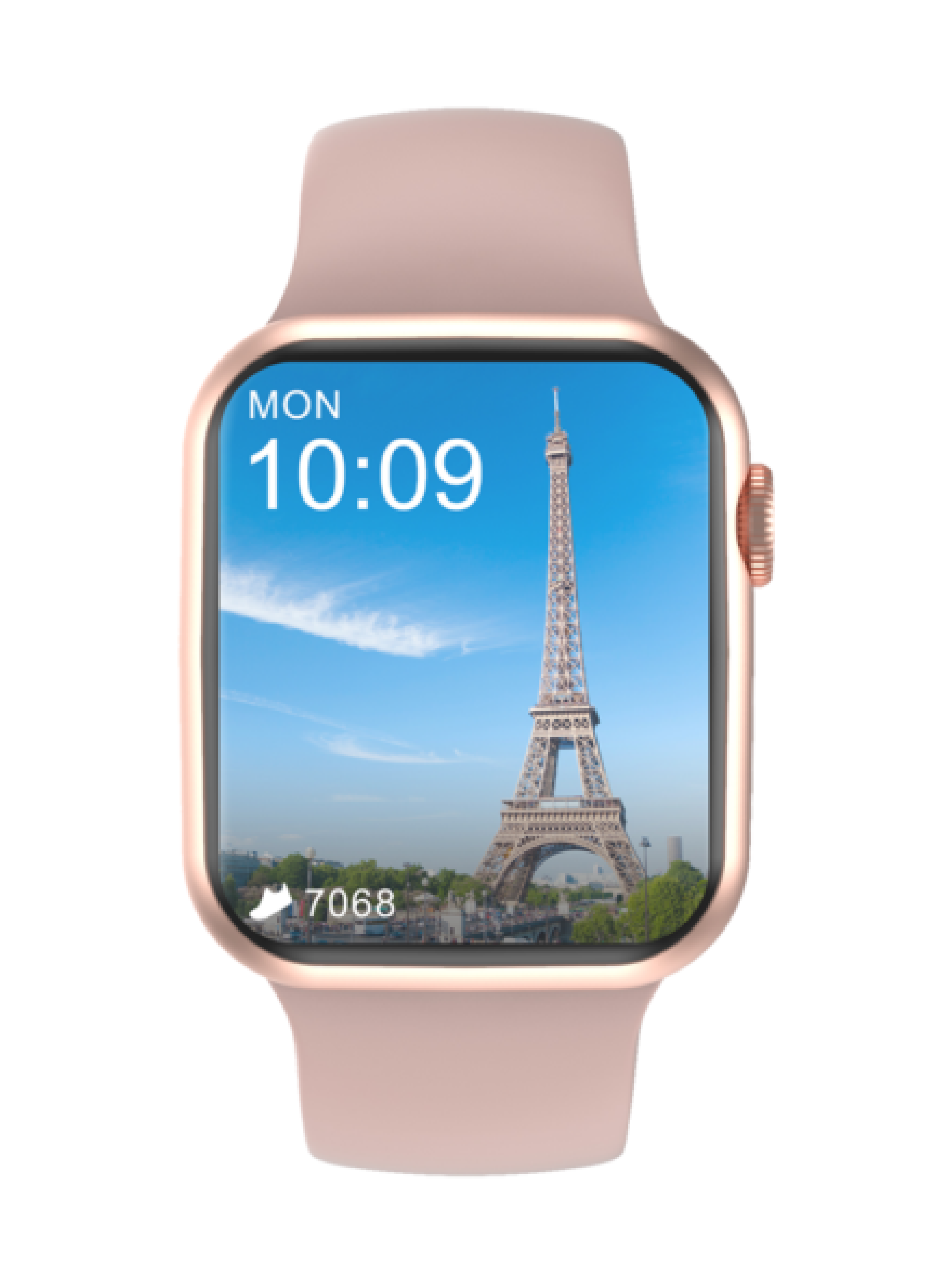 Reloj Smartwatch KEI A3 Rosado silicona-1