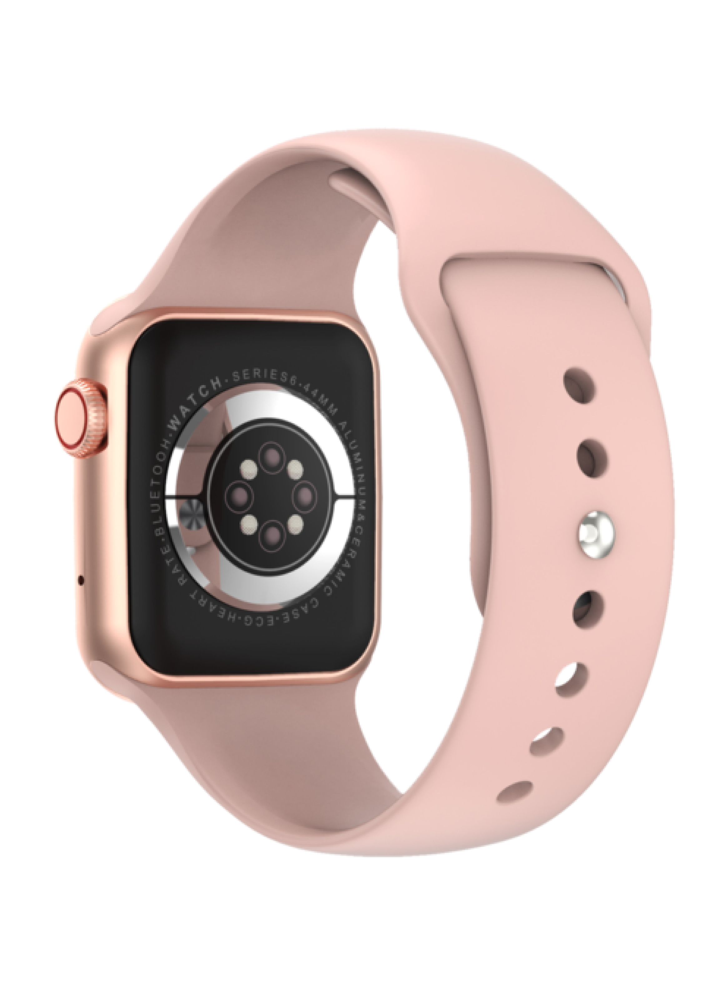 Reloj Smartwatch KEI A3 Rosado silicona-2