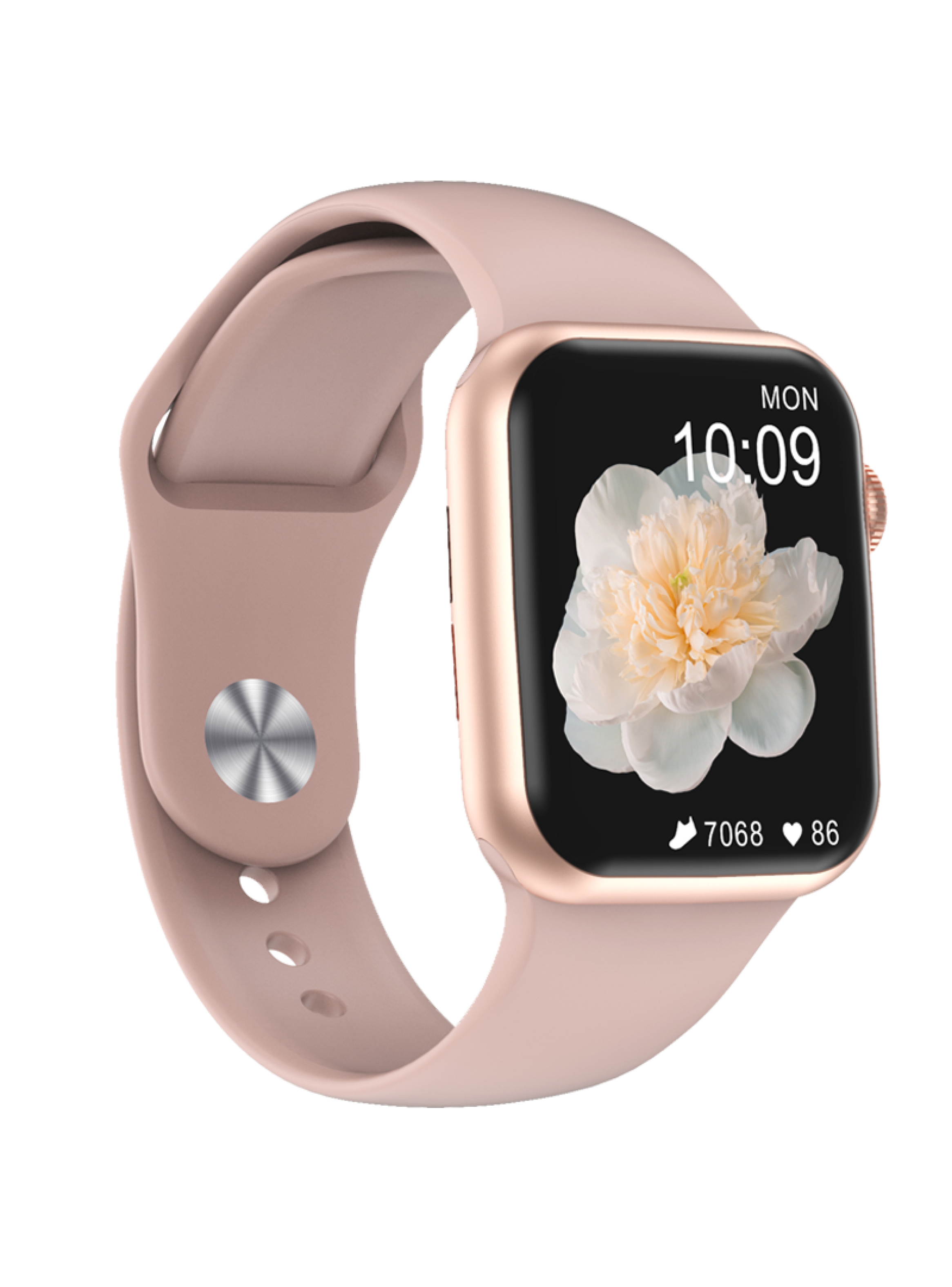 Reloj Smartwatch KEI A3 Rosado silicona-0