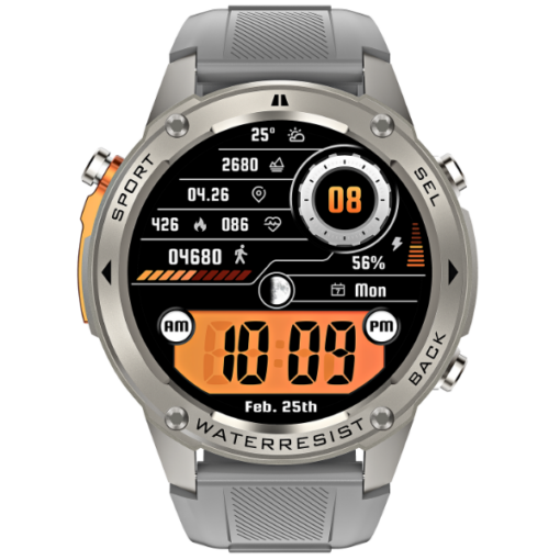 Reloj Smartwatch Keiphone Kei MUV GPS 2 GEN Plateado-3