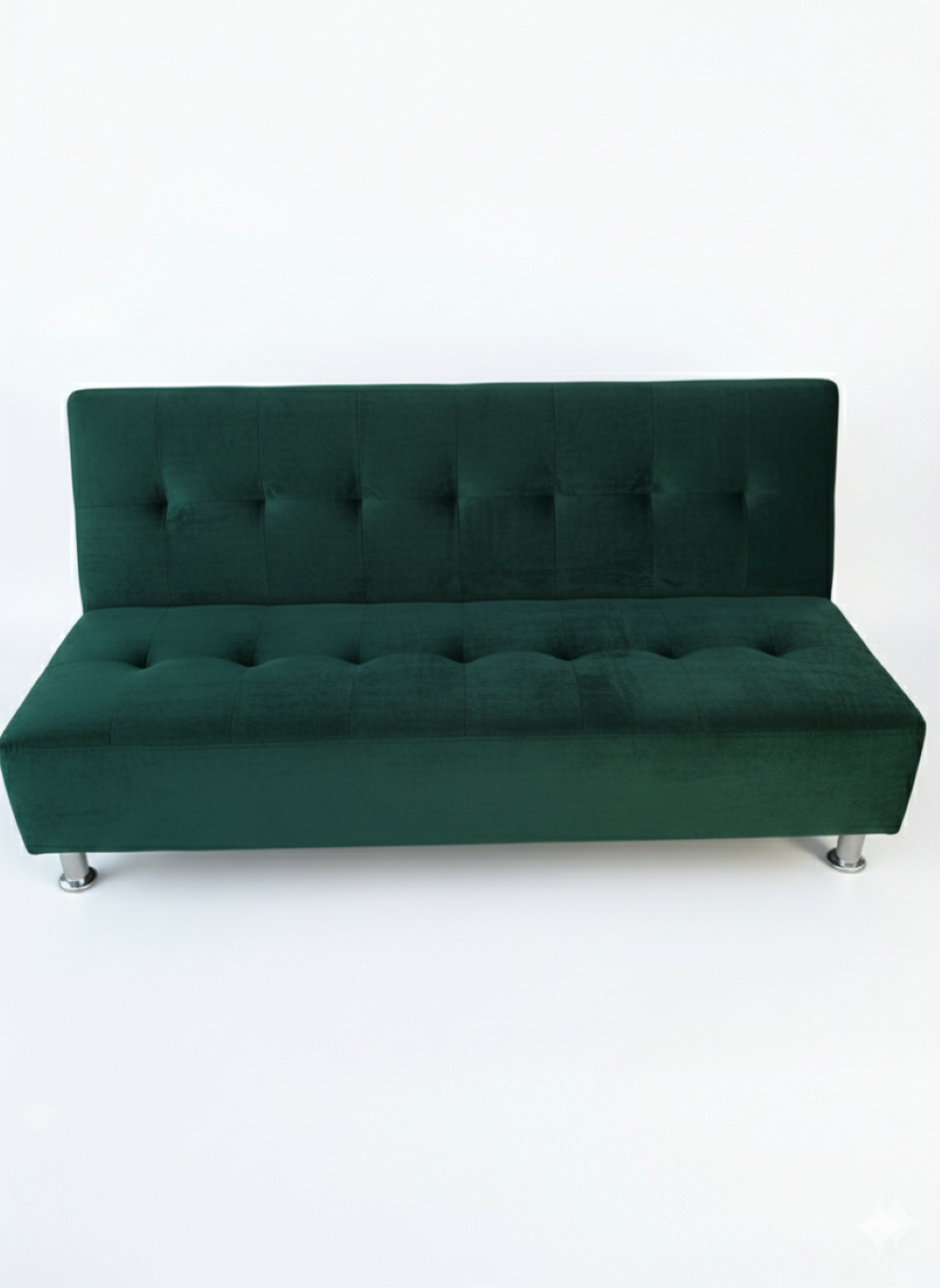 SOFA CAMA NEW VERDE FELPA-3