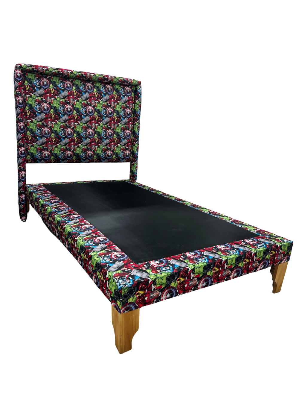 CAMA DE PLAZA INFANTIL AVENGERS-1