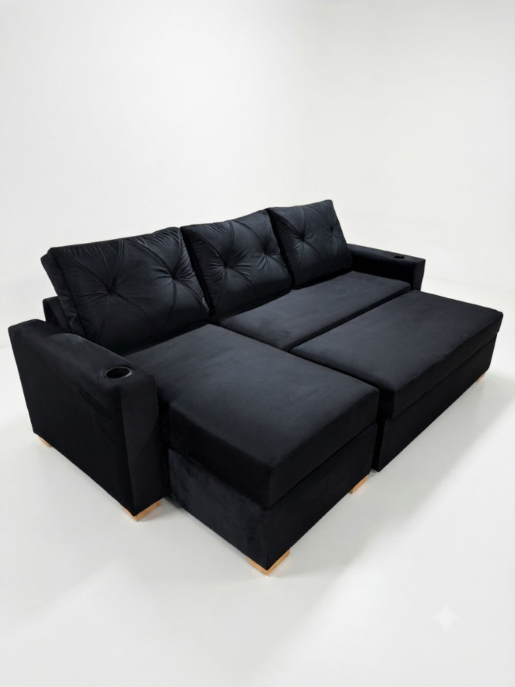 SECCIONAL BAUL NEGRO FELPA-4