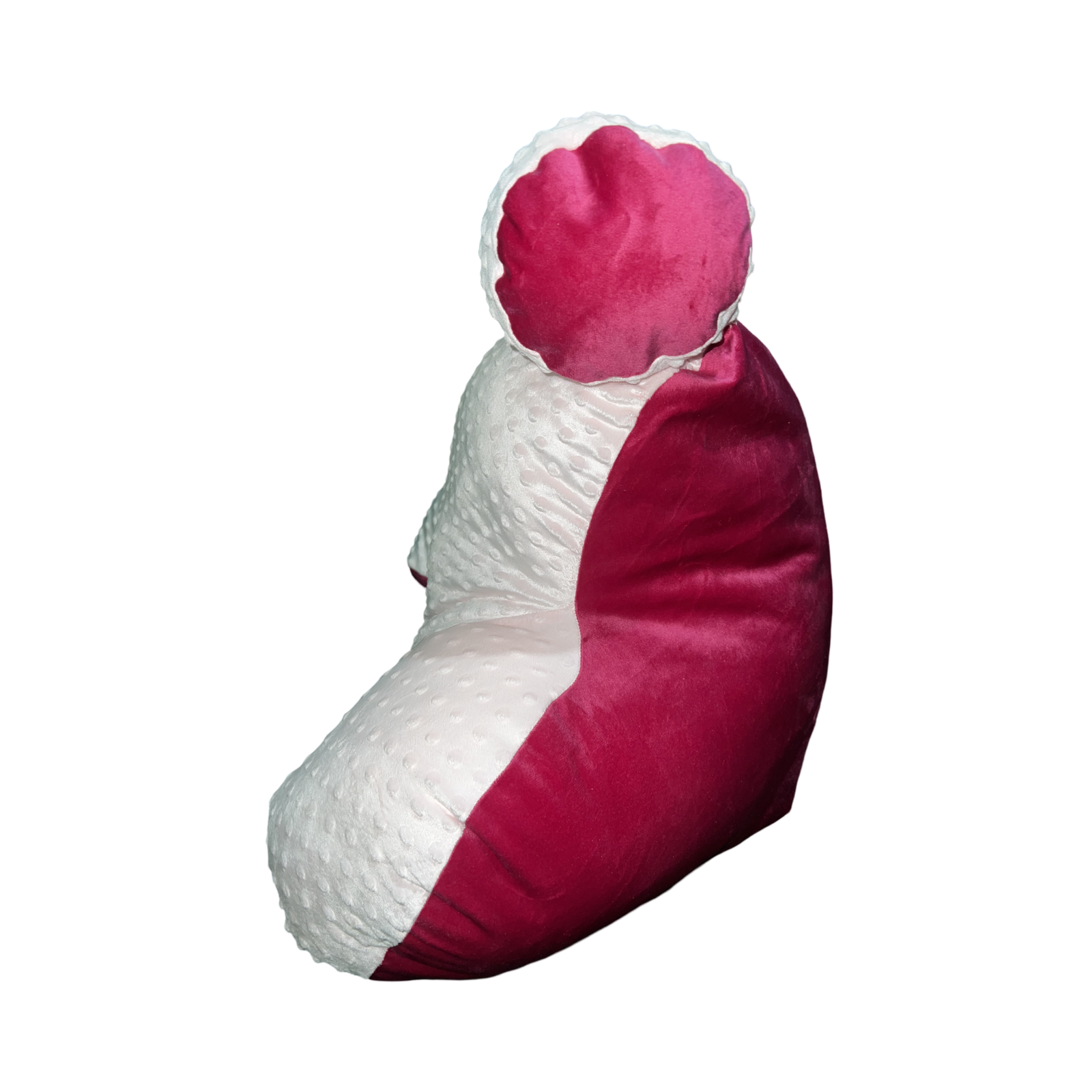 COJIN DE DESCANSO ROSADO FELPA-2