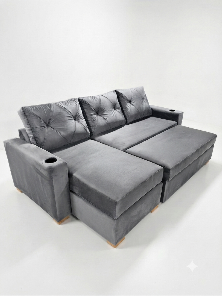 SECCIONAL BAUL GRIS FELPA -2