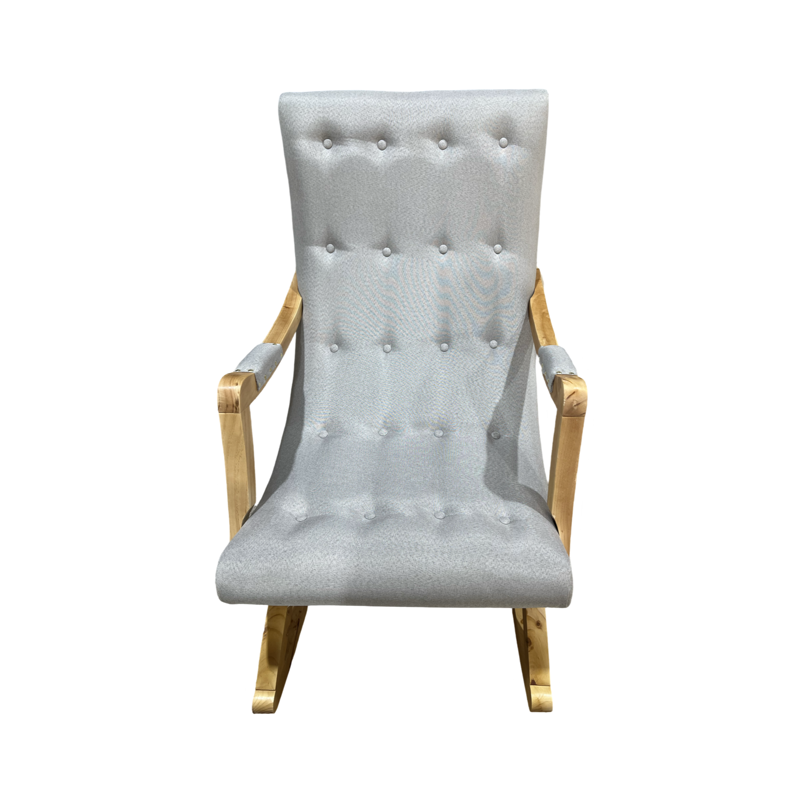 SILLA MECEDORA CON APOYA BRAZO GRIS LINO-2