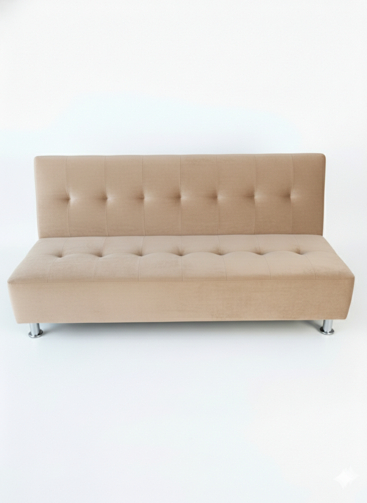 SOFA CAMA NEW BEIGE FELPA-2
