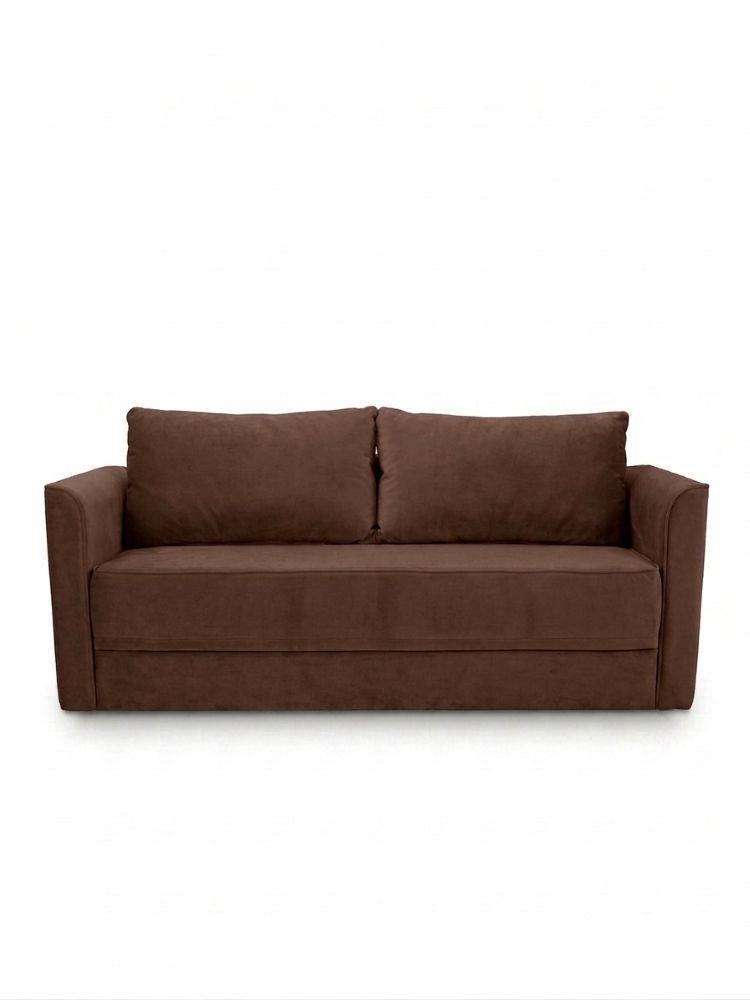 SOFA CAMA MULTIFUNCIONAL CHOCOLATE FELPA-4