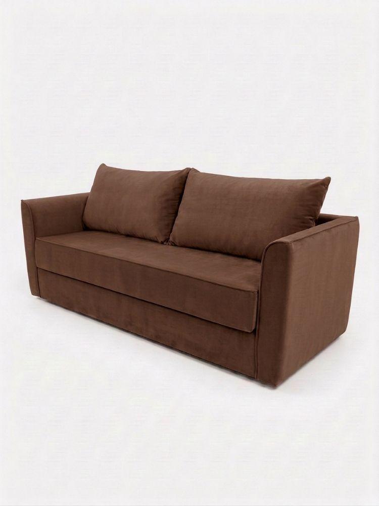 SOFA CAMA MULTIFUNCIONAL CHOCOLATE FELPA-5