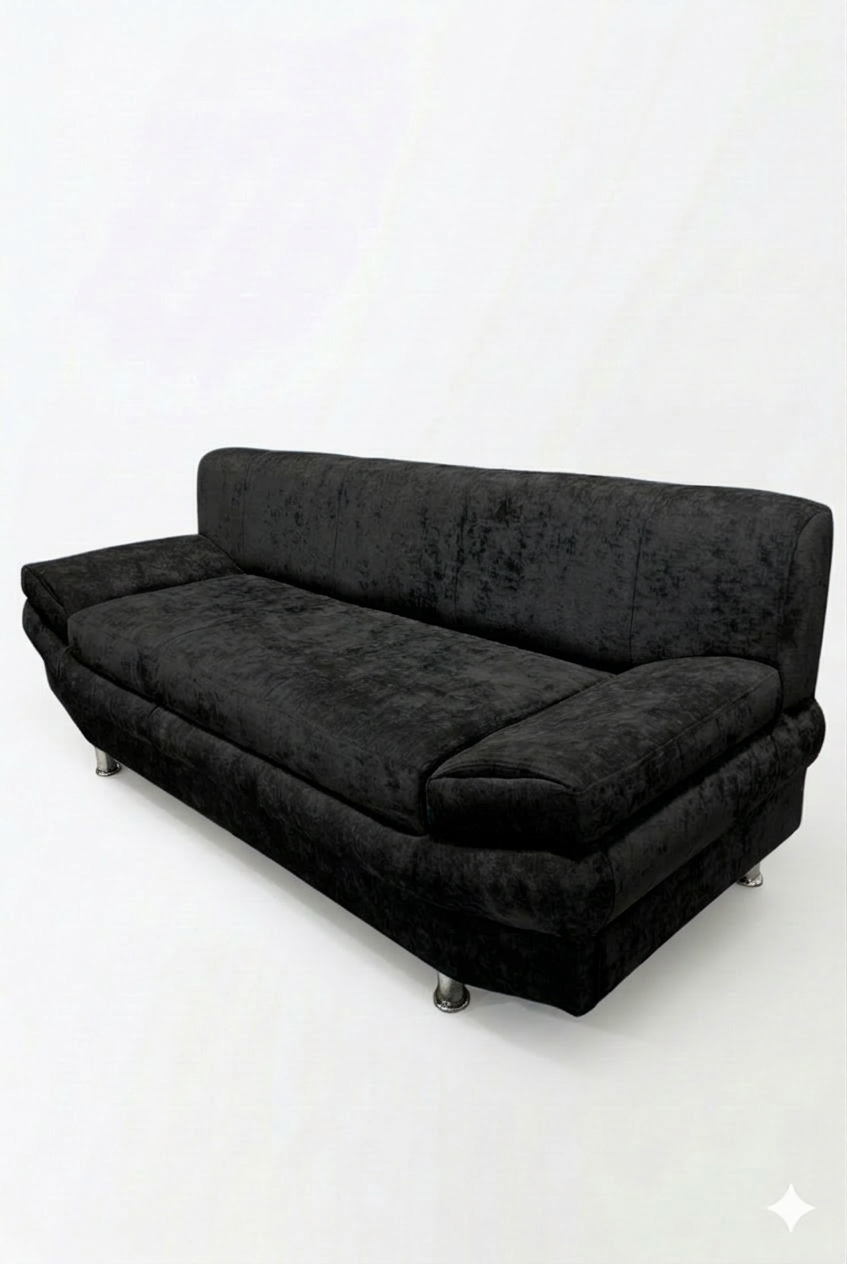 SOFA ITALIA NEGRO FELPA -2