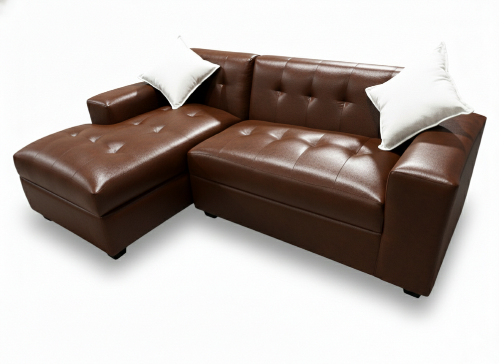 SECCIONAL MILAN IZQUIERDO CHOCOLATE ECOCUERO-2