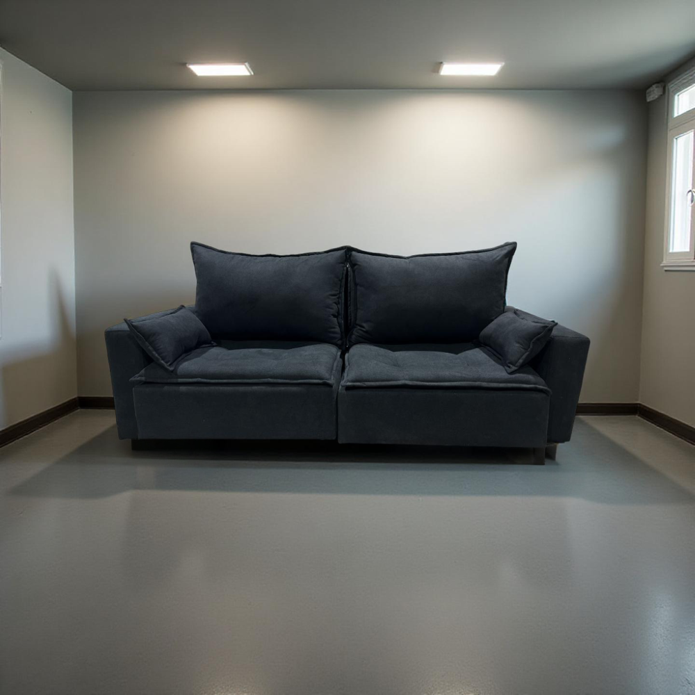 SOFA CAMA NEGRO VELVET-5