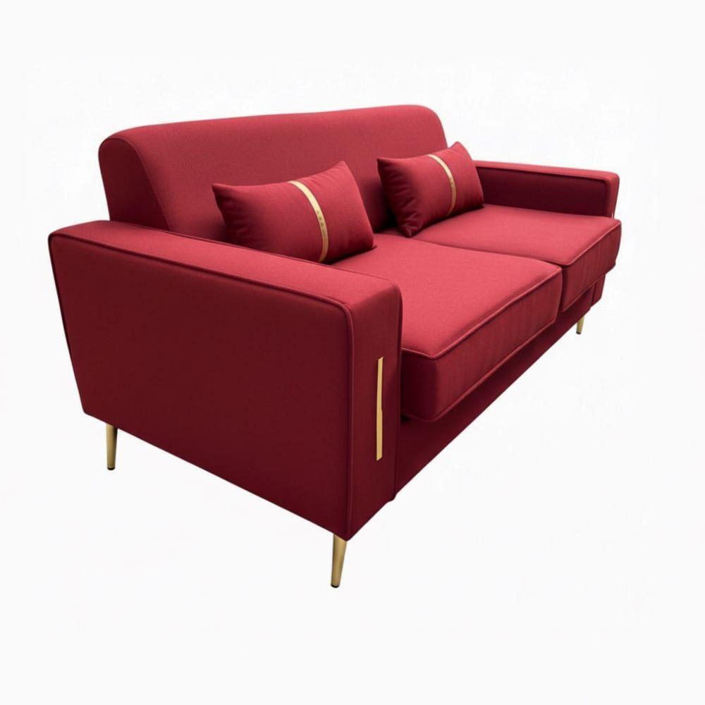 SOFA PARIS TRES CUERPOS ROJO LINO-2