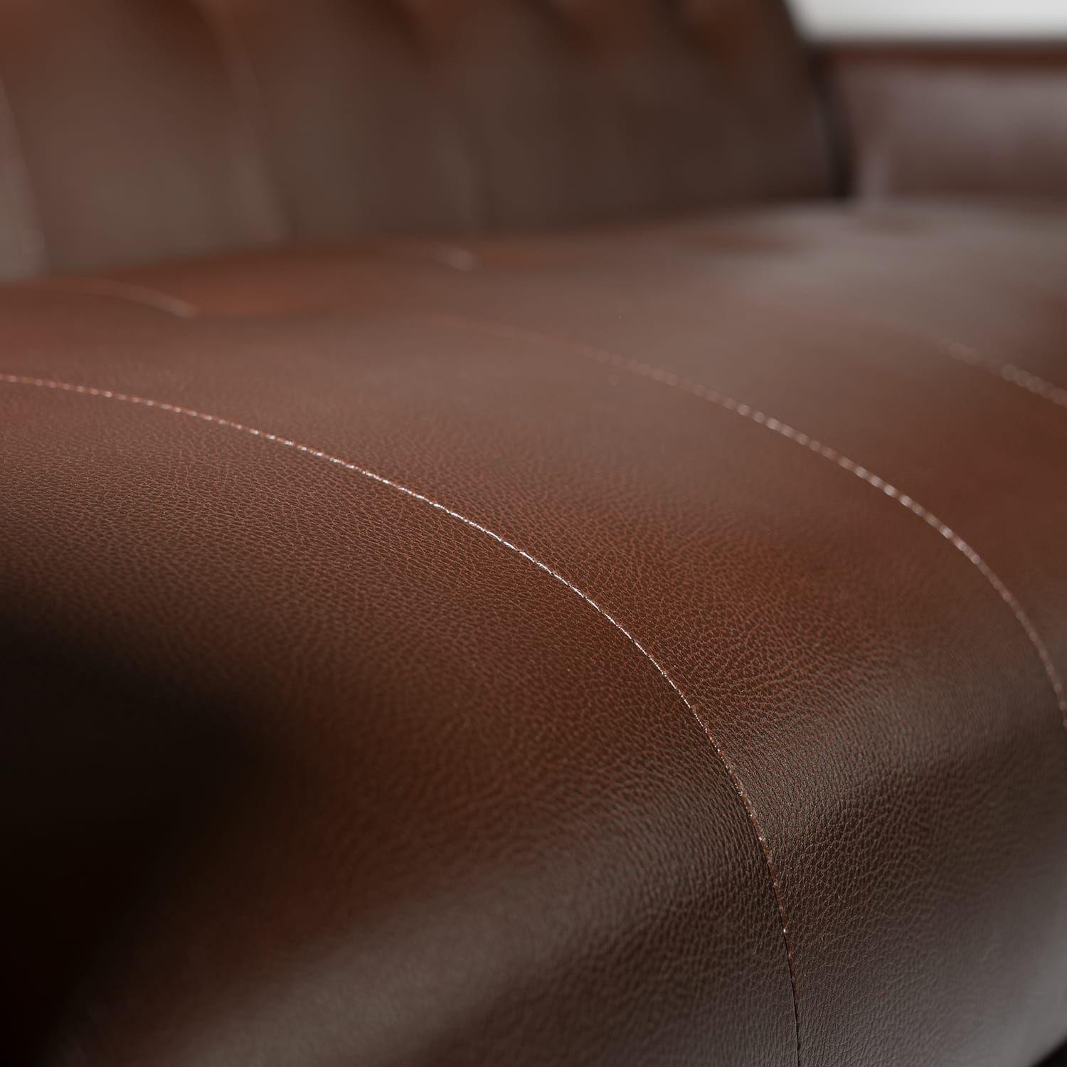 SOFA DOS CUERPOS ECOCUERO CHOCOLATE-1