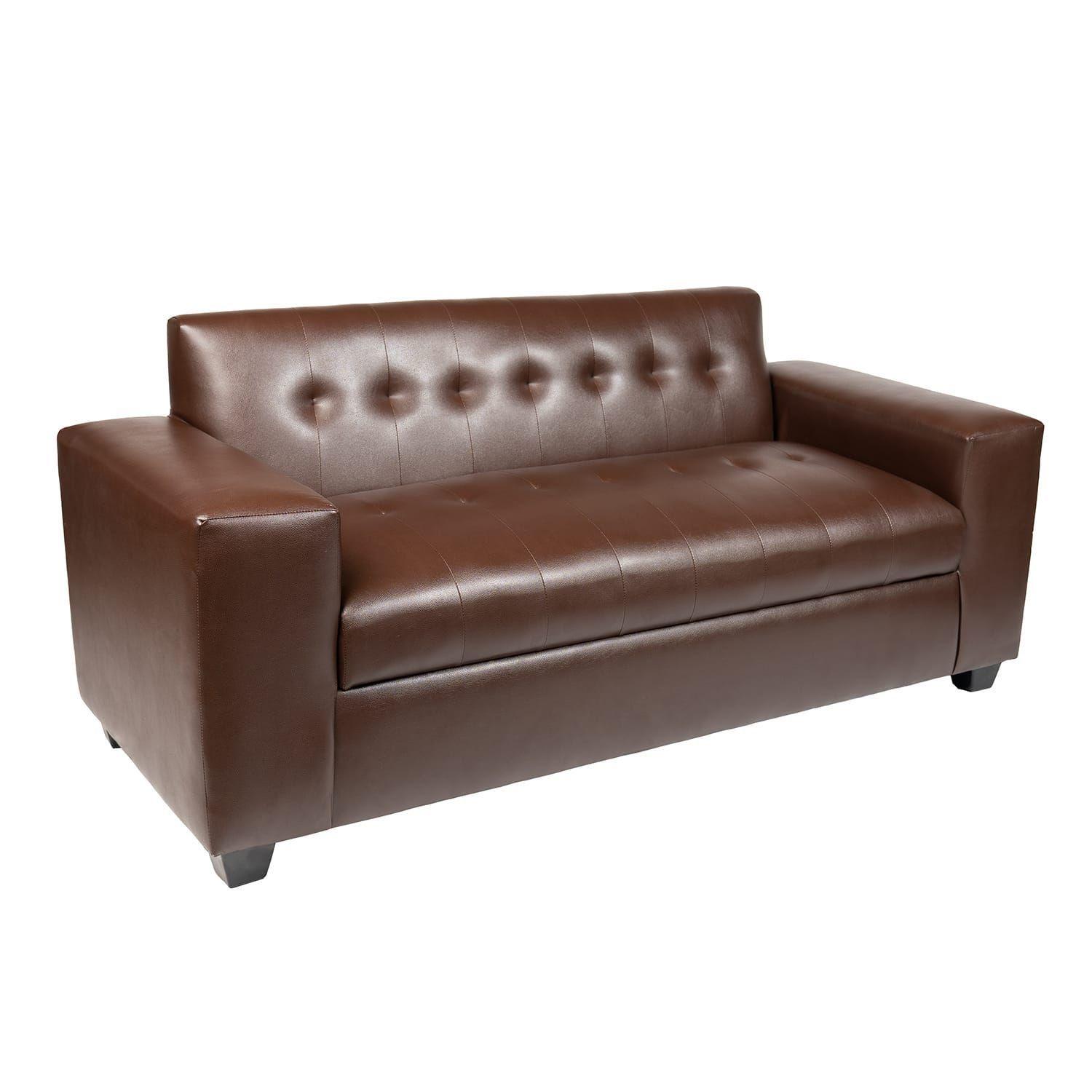 SOFA DOS CUERPOS ECOCUERO CHOCOLATE-2