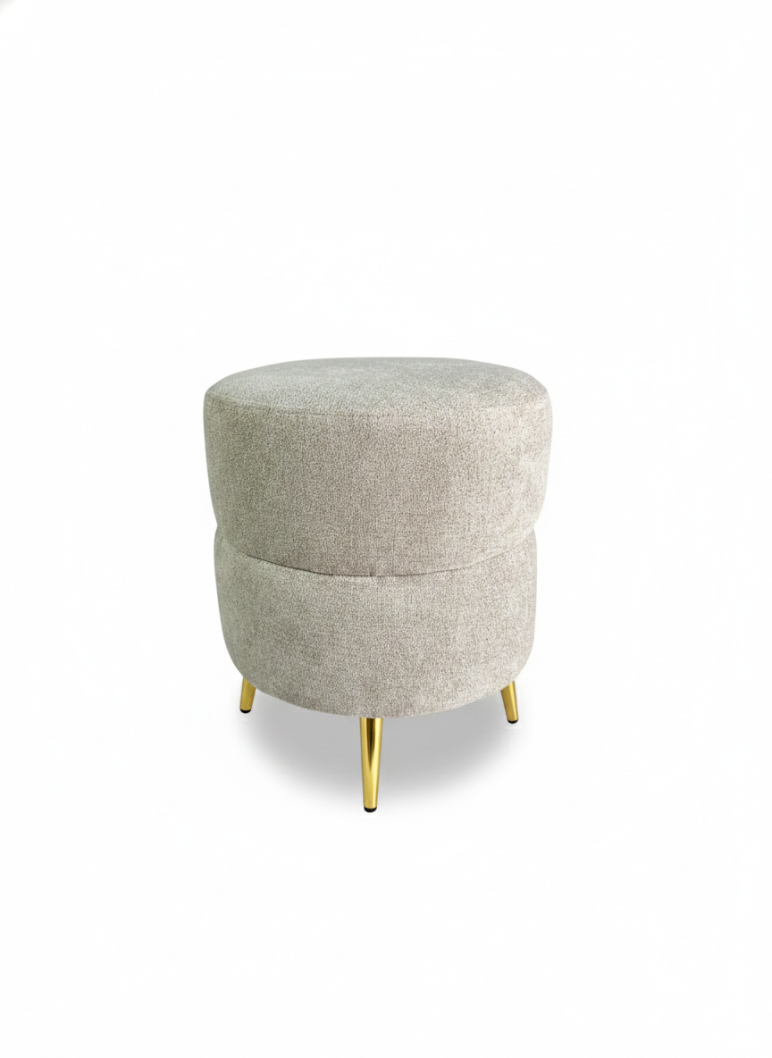 PUFF REDONDO ORBIT BEIGE -2