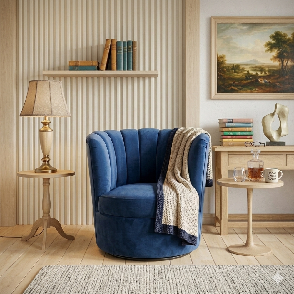 SITIAL FLOR GIRATORIO AZUL FELPA-4