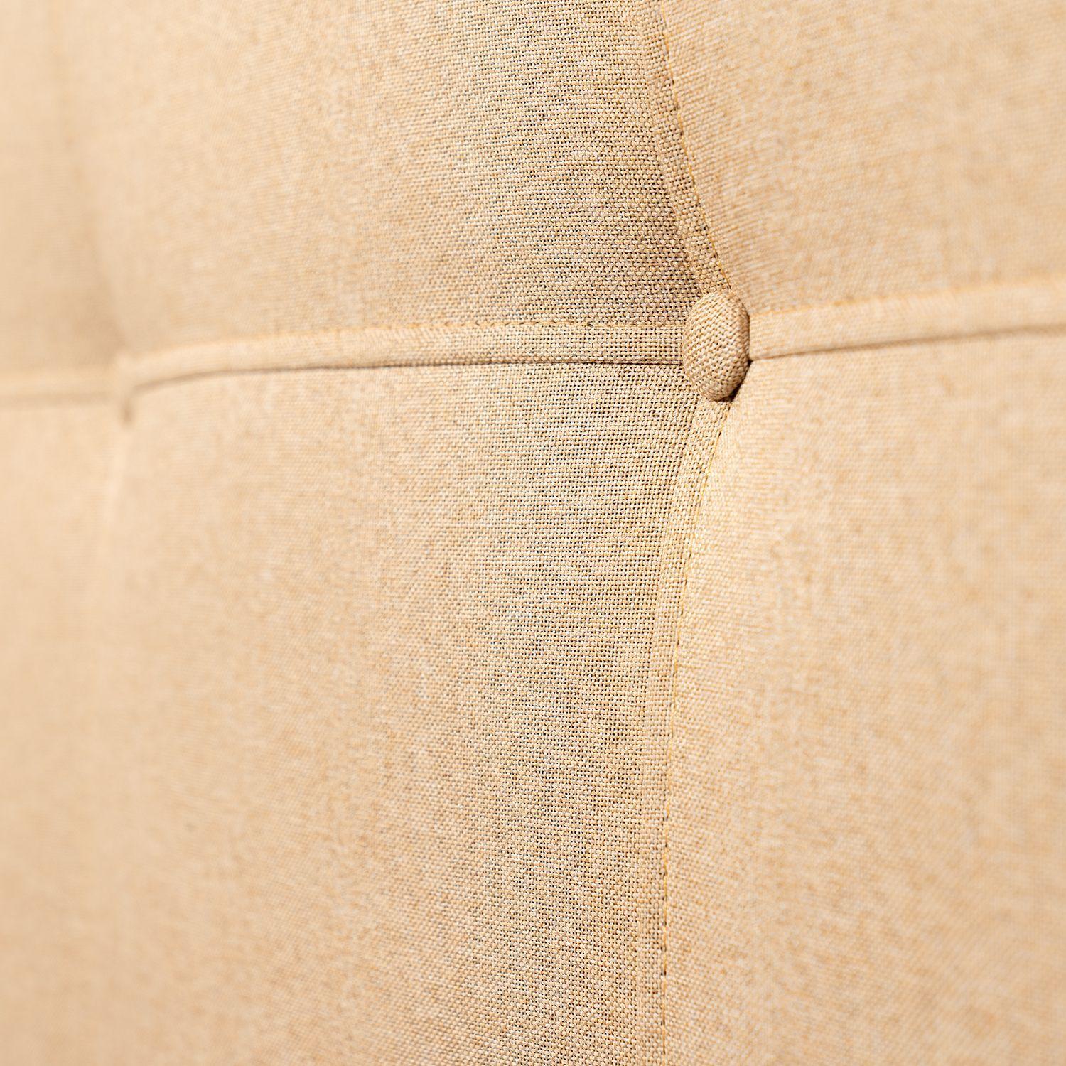 CAMA PLAZA Y MEDIA BEIGE LINO-2