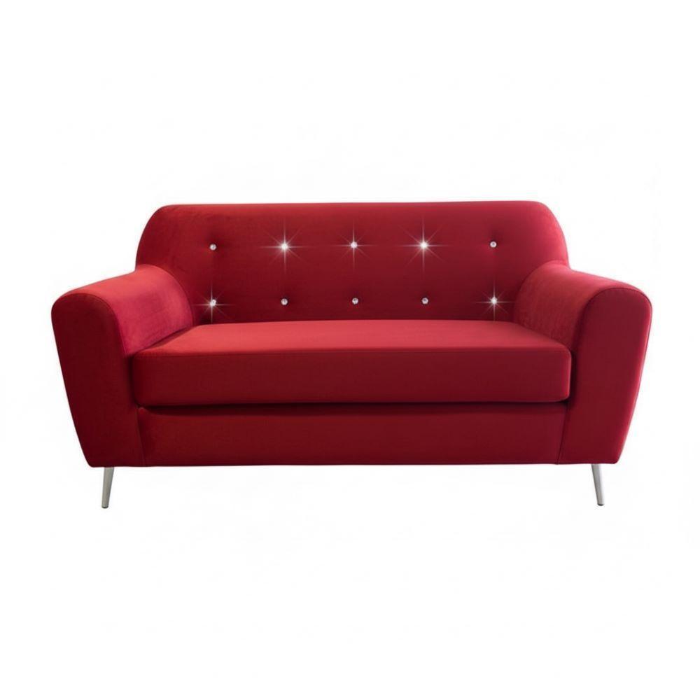 SOFA NEW DOS CUERPOS ROJO FELPA-0
