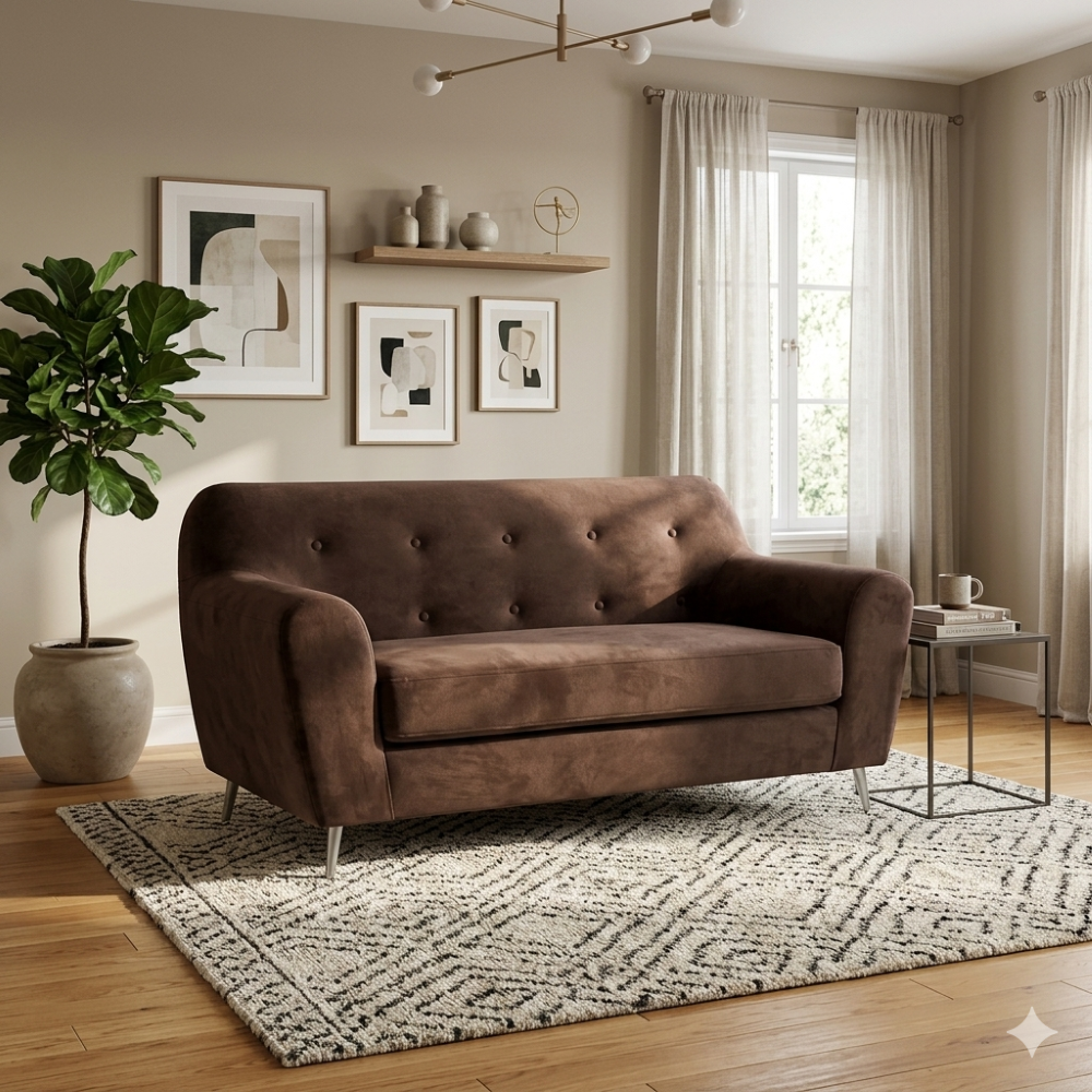 SOFA NEW DOS CUERPOS CHOCOLATE FELPA-3