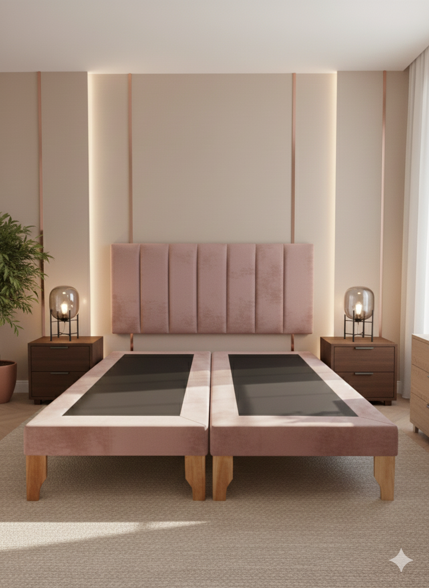 CAMA KING LINEAL PALO ROSA FELPA-3