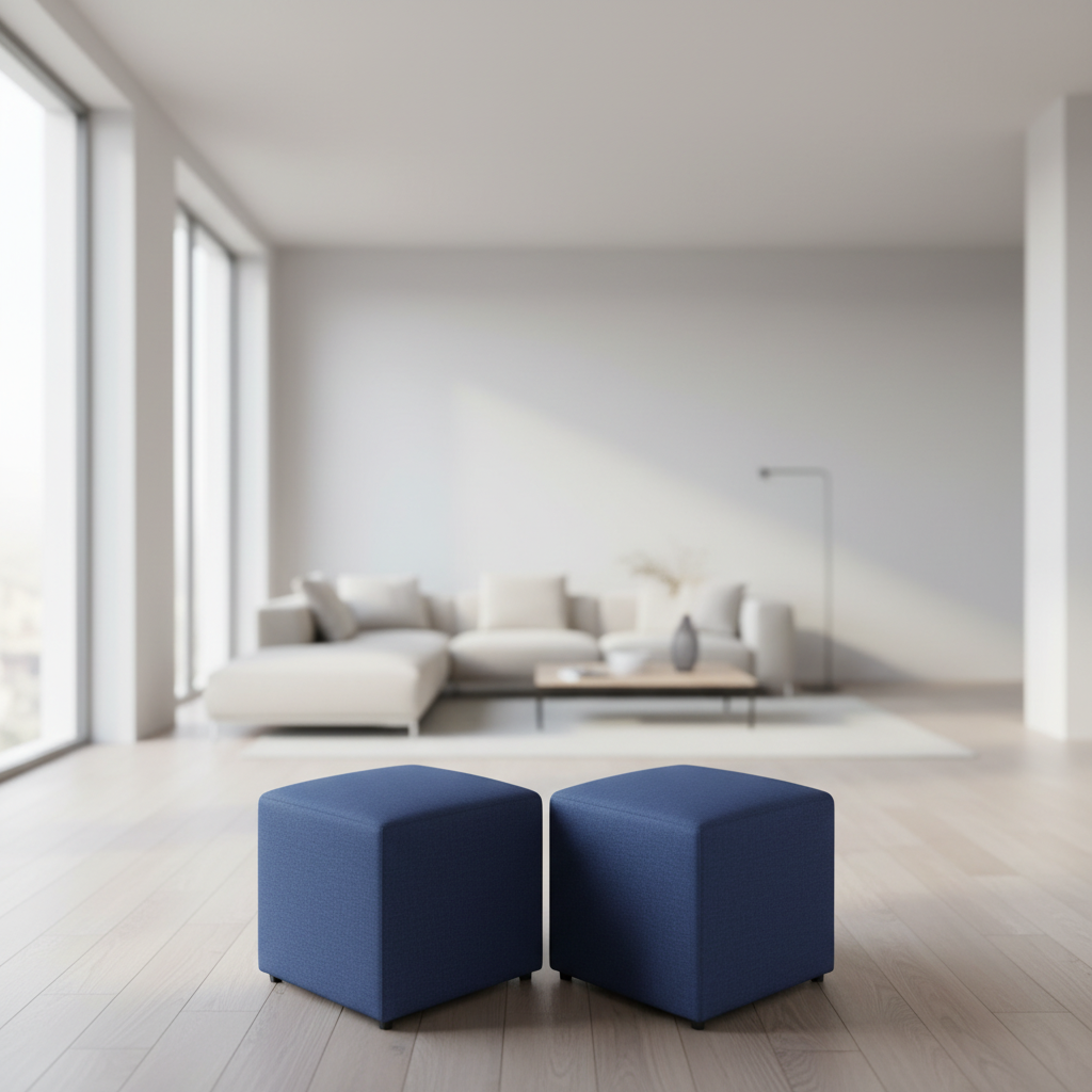 PUFF AZUL INDIGO LINO-2